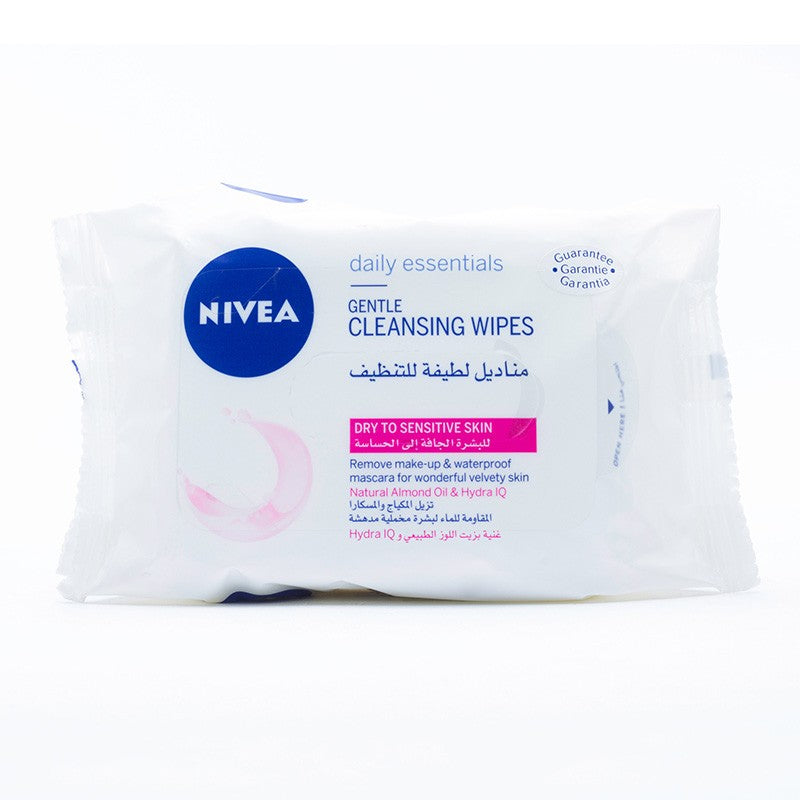 Nivea Gentle Cleansing Wipes 25's