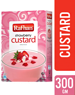 Rafhan Strawberry Custard - 275g