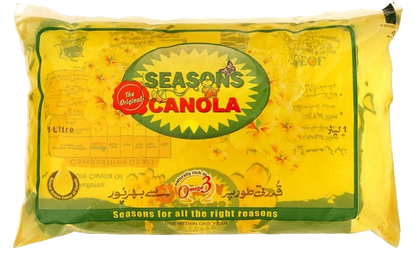 Seasons Canola Oil - 1 Litre
