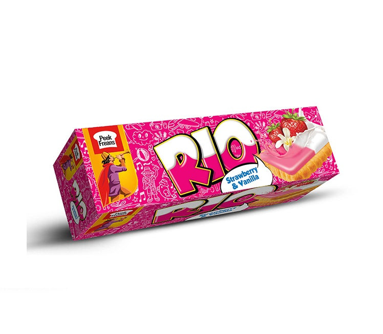 Peek Freans Rio Strawberry Vanilla Family Pack