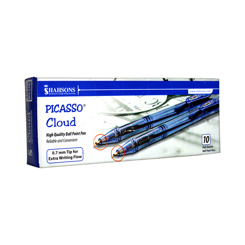Picasso Ball Pen Blue - Pack of 10