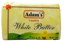 Adams White Butter Unsalted - 1Kg