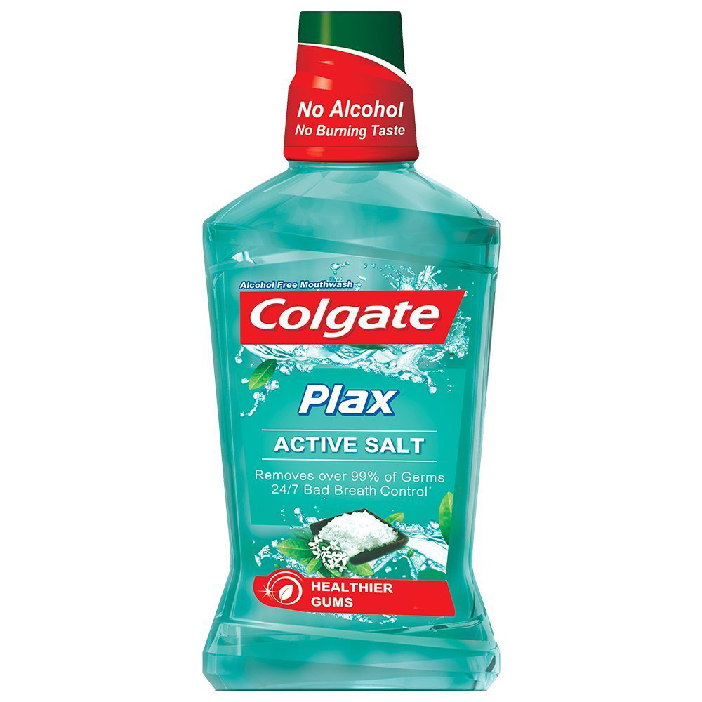 Colgate Plax Active Salt Mouthwash - 500ml