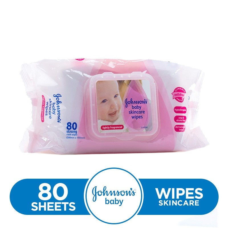 Johnsons Baby Skincare Wipes - 72