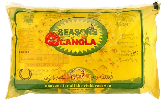 Seasons Canola Oil - 1 Litre