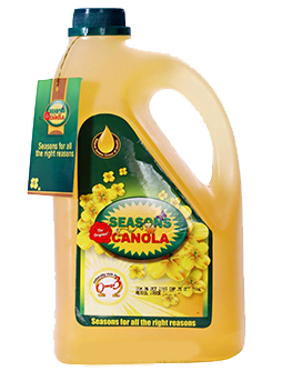 Seasons Canola Oil - 4.5ltr