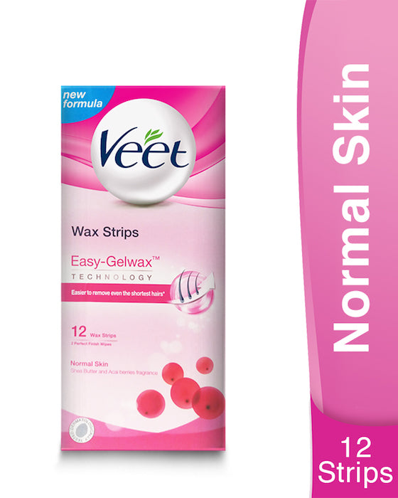 Veet Wax Strips Normal Skin - 12