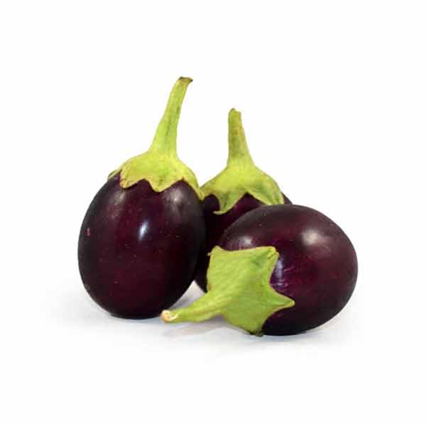 Eggplant Round 1kg - بینگن