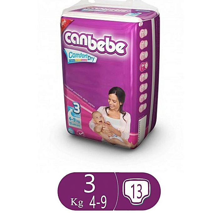 Canbebe Comfort Dry Size 3 (13 Pcs)