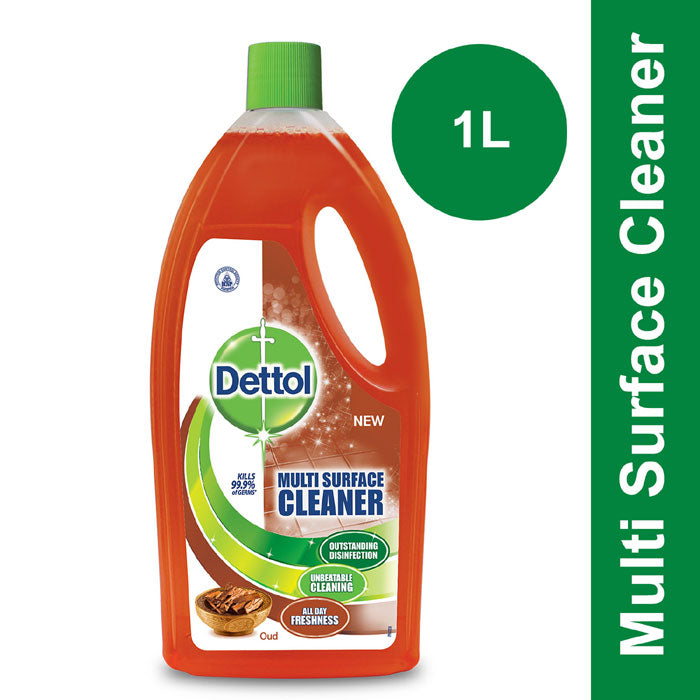 Dettol Multi Surface Cleaner Oudh - 1 L