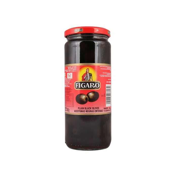 Figaro Black Olives Plain - 450g