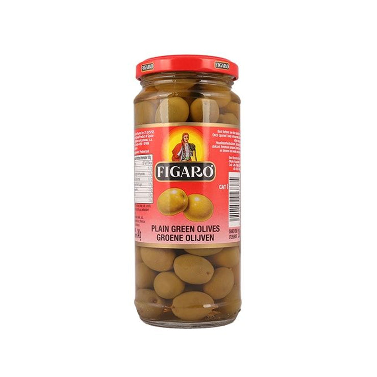 Figaro Plain Green Olives - 340g