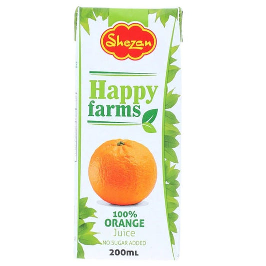 SHEZAN ALL PURE JUICE ORANGE - 200 ML