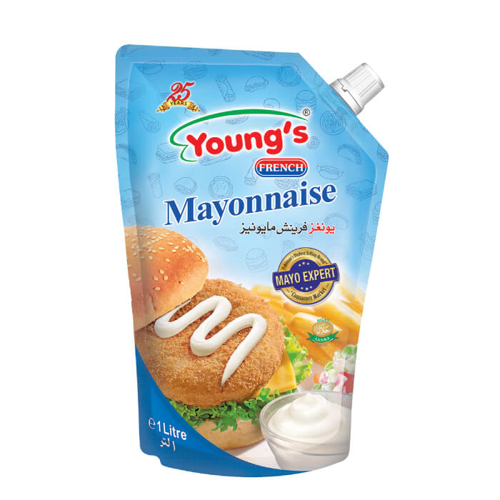 Youngs Mayonnaise - 1Ltr