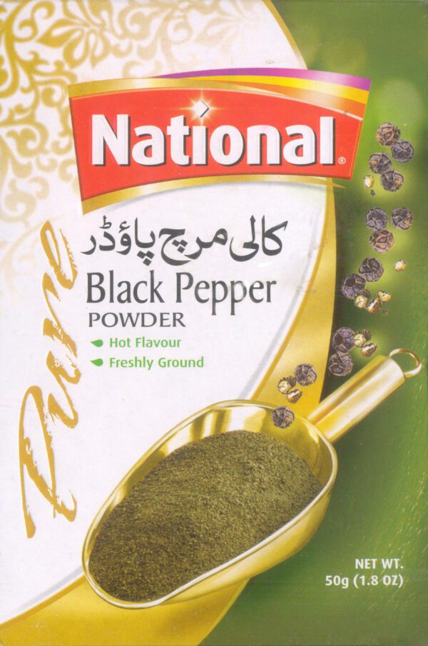 National Black Pepper Powder 50g