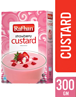 Rafhan Strawberry Custard – 275g