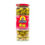 Figaro Green Stuffed Olives – 450g