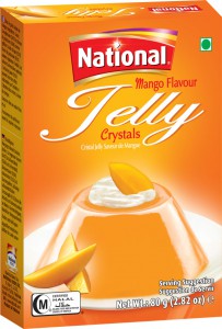 National Jelly Crystal Mango - 80g