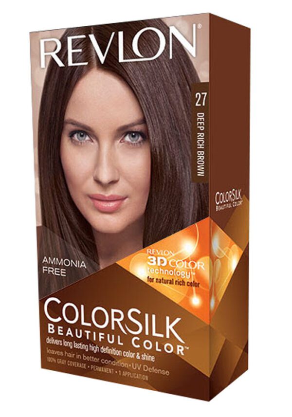 Revlon ColorSilk Beautiful Color Deep Rich Brown 27