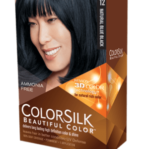 Revlon ColorSilk Beautiful Color Natural Blue Black 12