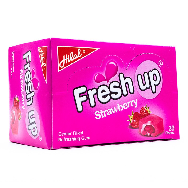 Fresh Up Strawberry Gum