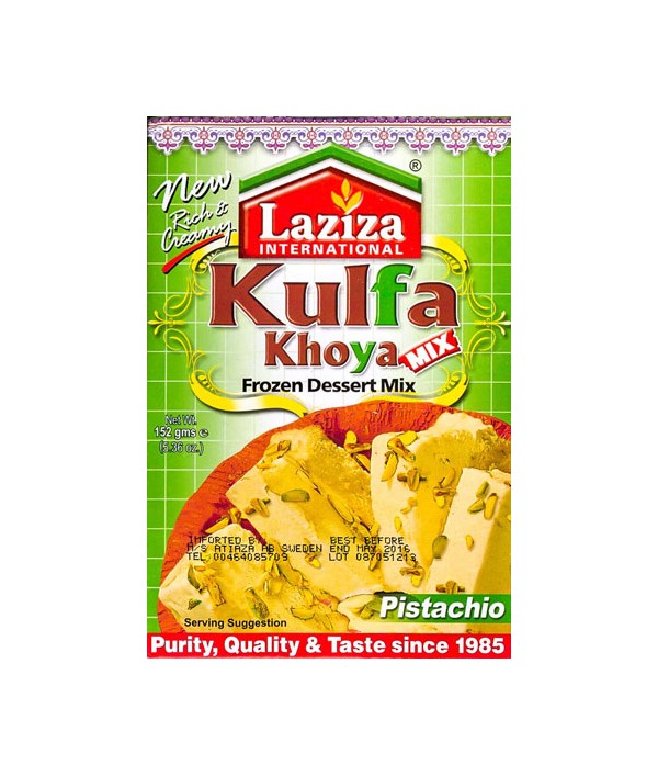 Laziza Kulfa Khoya Pistachio – 152g