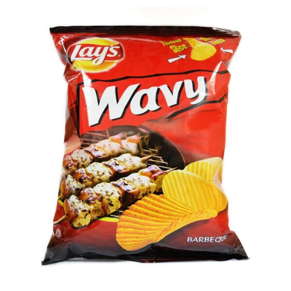 Lays Wavy BBQ Chips - Rs.60