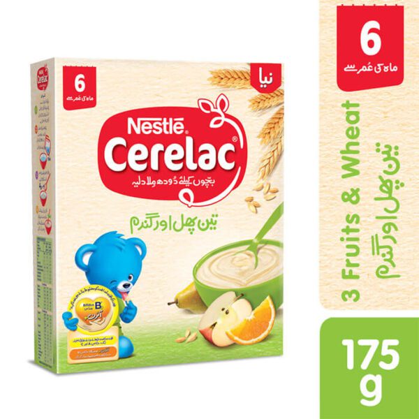 Nestle Cerelac 3 Fruits - 175g