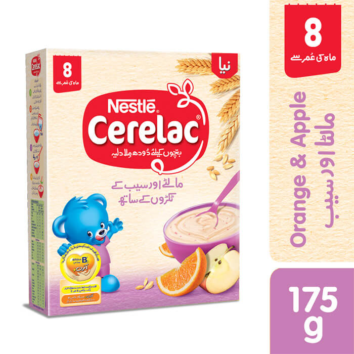 Nestle Cerelac Apple And Orange – 175g