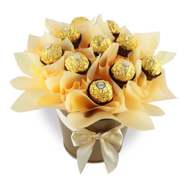 Ferrero Rocher Chocolate Bouquet Pot