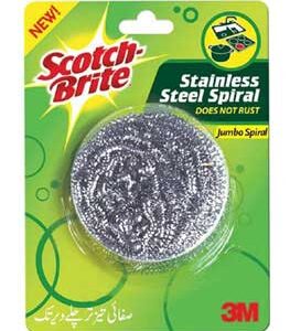 Scotch Brite Stainless Steel Spiral Jumbo