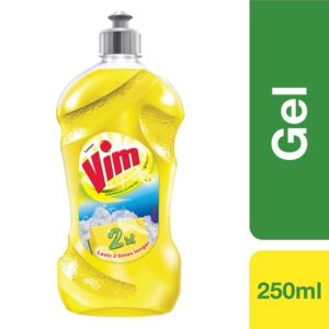 Vim Lemon Dishwash Liquid 250ml