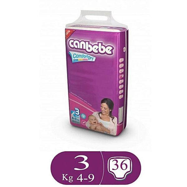 Canbebe Comfort Dry Size 3 - 36 Pcs