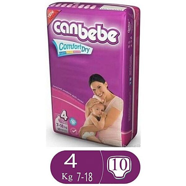 Canbebe Comfort Dry Size 4 (10 Pcs)
