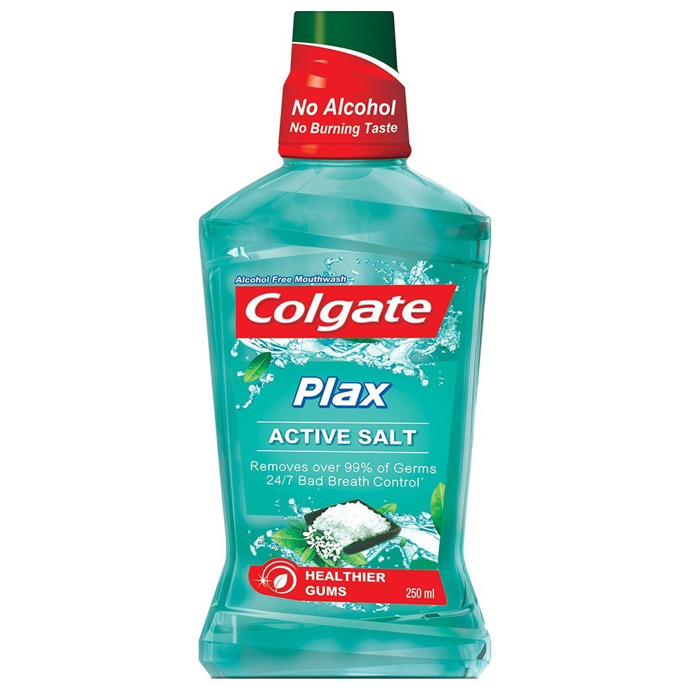 Colgate Plax Active Salt Mouthwash – 250ml