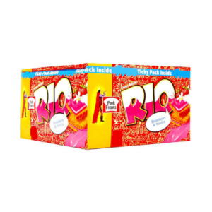 Rio Strawberry Vanilla Ticky Pack Biscuit