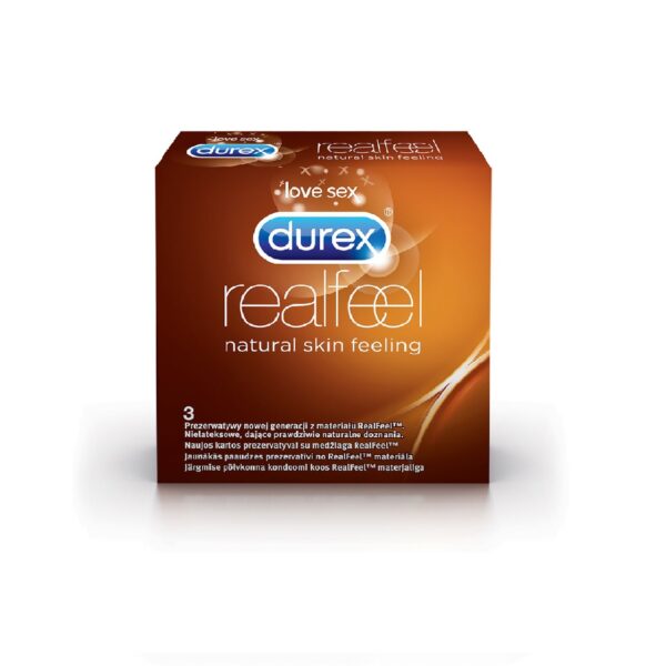 Durex Real Feel Condoms - 3Pcs