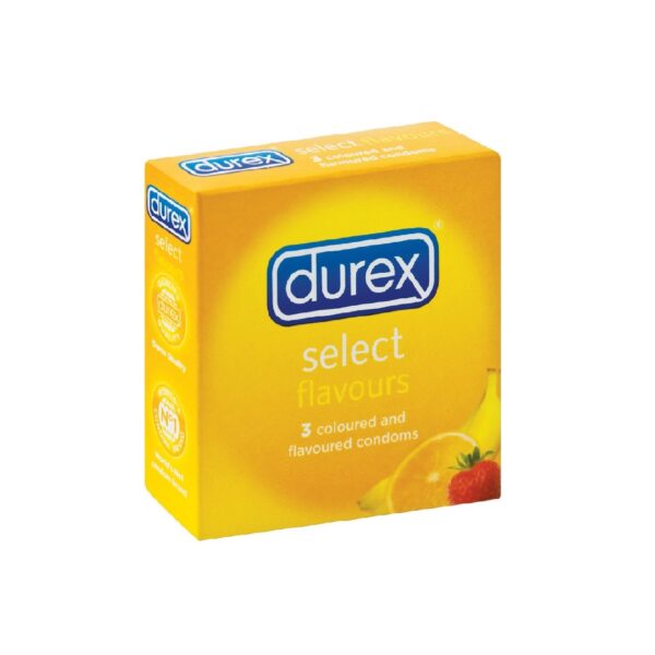 Durex Select Flavours Condoms 3 Pieces