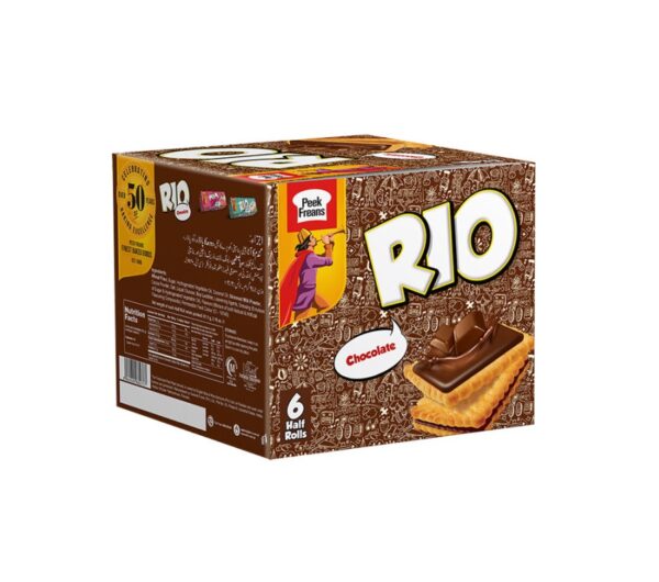 Peek Freans Rio Chocolate Biscuit Half Roll