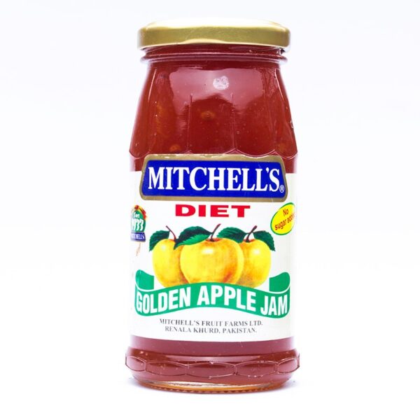 Mitchells Diet Golden Apple Jam - 300g