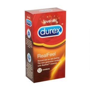 Durex Real Feel Condoms - 12 Pieces