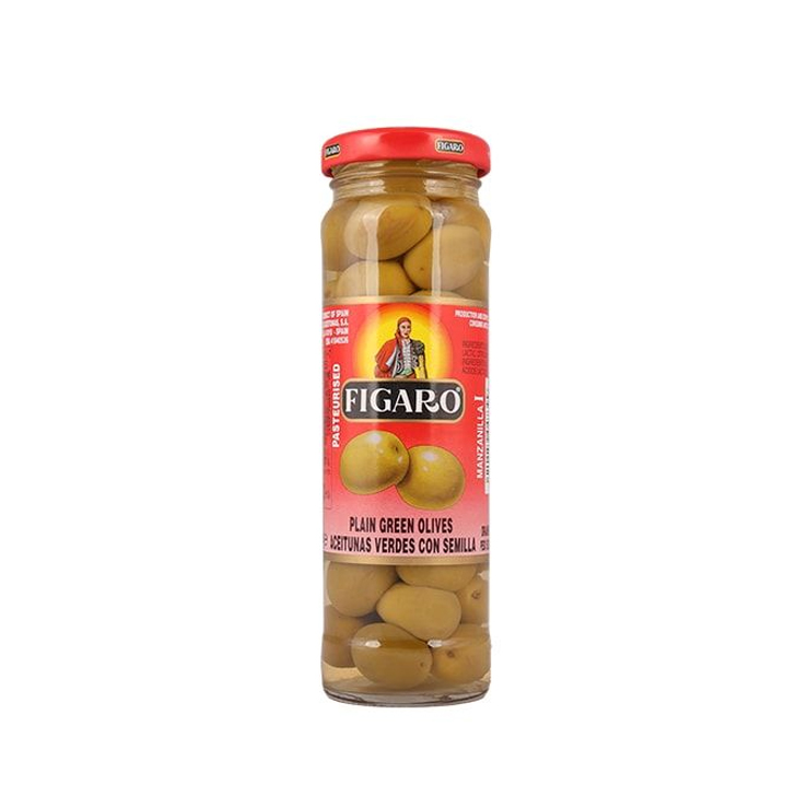 Figaro Plain Green Olives – 142g