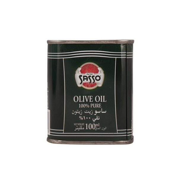 Sasso Olive Oil Pure 100ml Tin