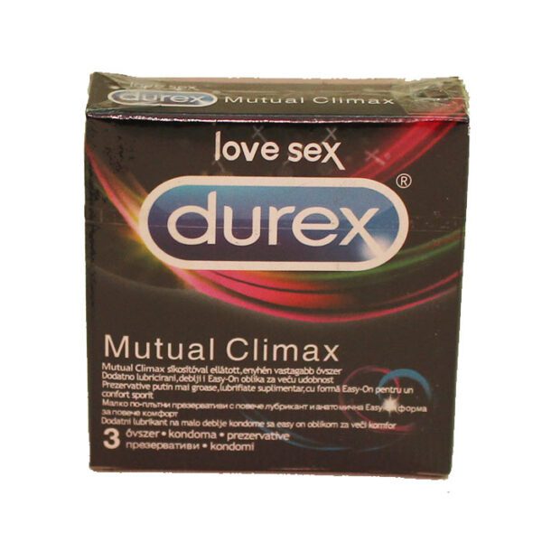 Durex Mutual Climax Condoms - 3pcs