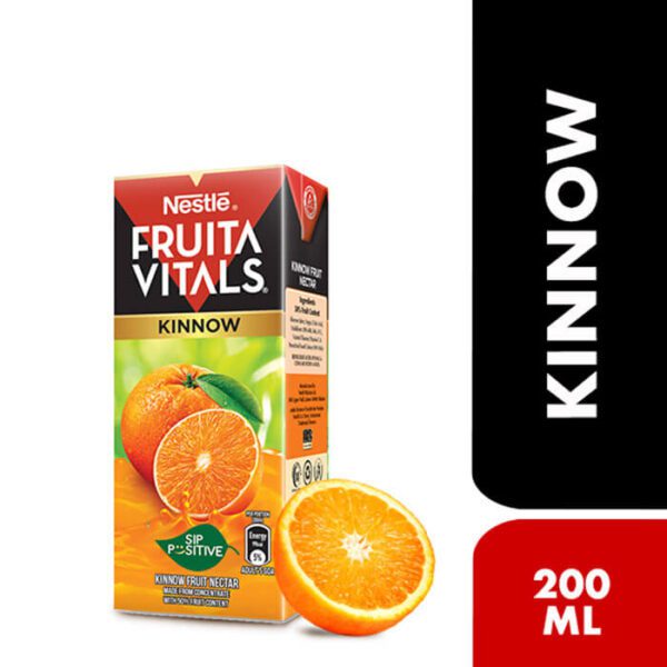 Nestle FRUITA VITALS Kinnow Fruit Nectar - 200ml