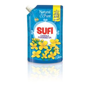 Sufi Canola Cooking Oil - 1 Ltr