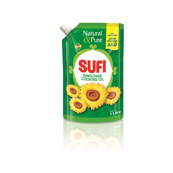 Sufi Sunflower Cooking Oil – 1 Ltr