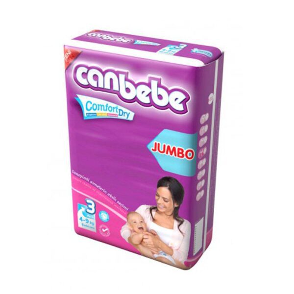 Canbebe Diapers 3 Medium - 8Pcs