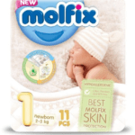 Molfix 1 New Born – 11Pcs