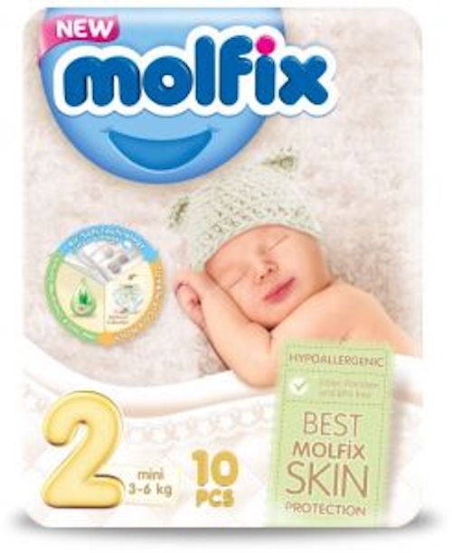 Molfix Size 2 Mini – 10 Pcs